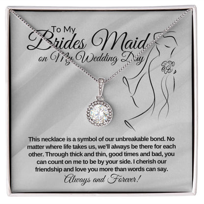 Brides Maid Eternal Hope Necklace