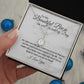 My Beautiful Bride May Our Love Springs Eternal Hope Necklace