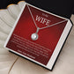 To My Wife Eternal Hope Necklace