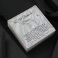 To My Brides Maid Eternal Hope Necklace (Spanish)
