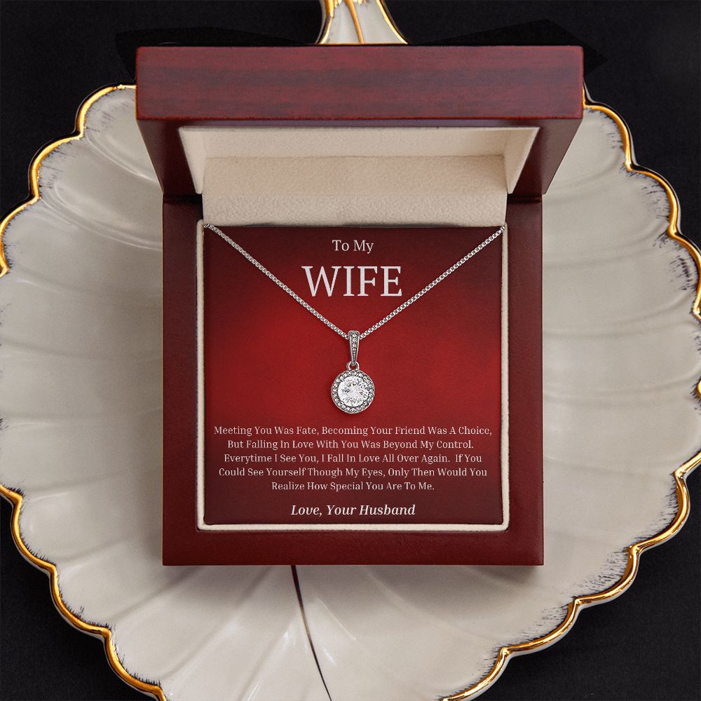 To My Wife Eternal Hope Necklace