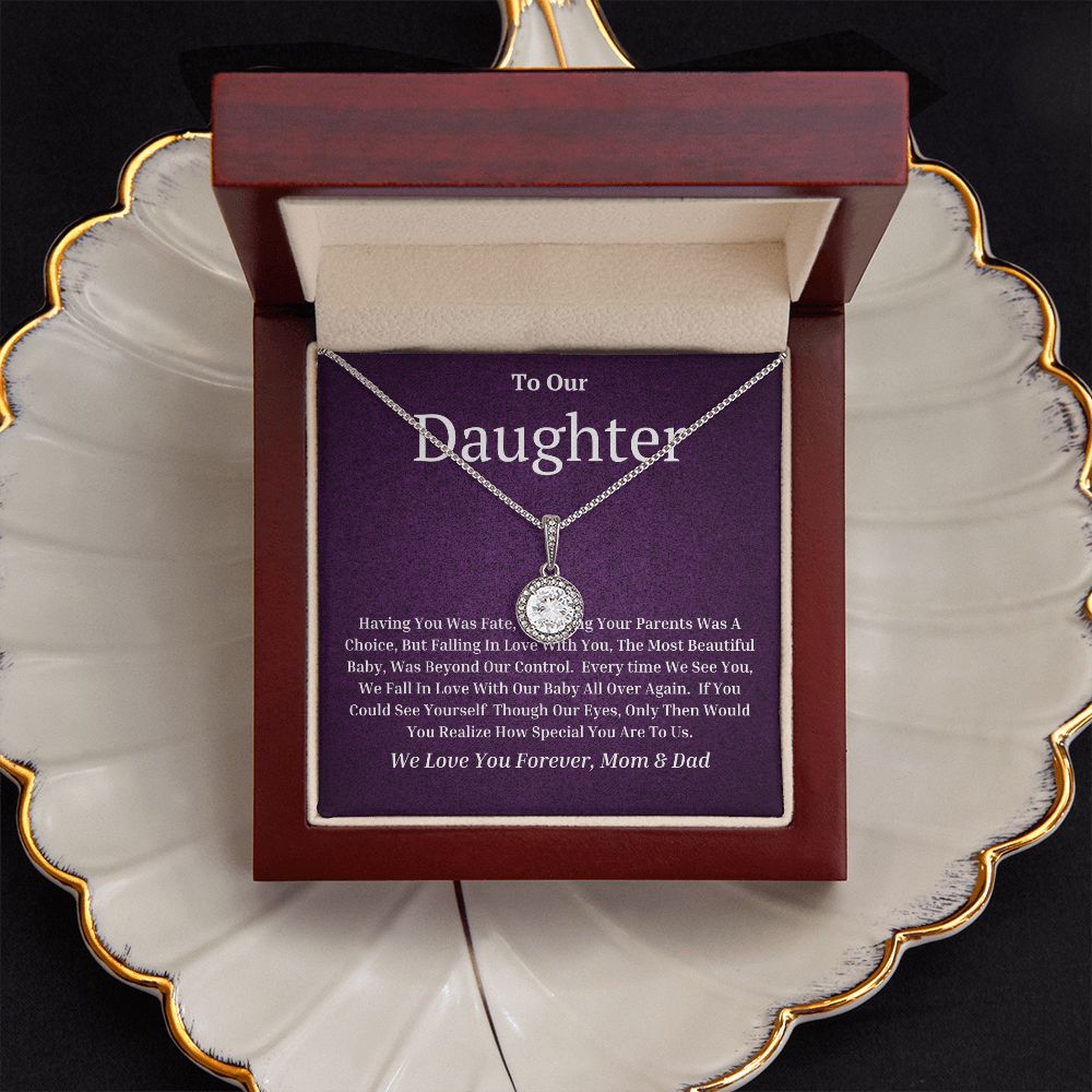 To Our Daughter Eternal Hope Necklace