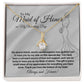 My Maid of Honor (Best Friend) Alluring Beauty Necklace
