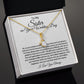 To My Sister On Your Wedding Day Alluring Beauty Necklace