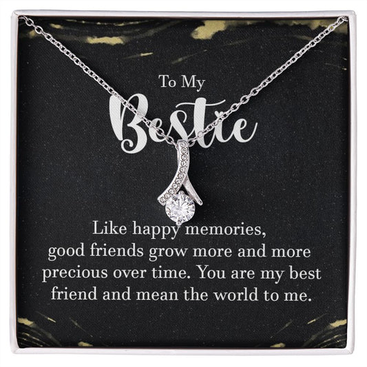 50% Off! HURRY!   To My Bestie Alluring Beauty Necklace