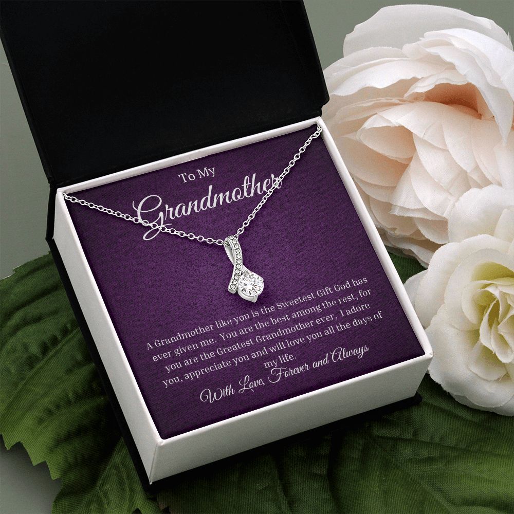 To My Grandmother Alluring Beauty Necklace