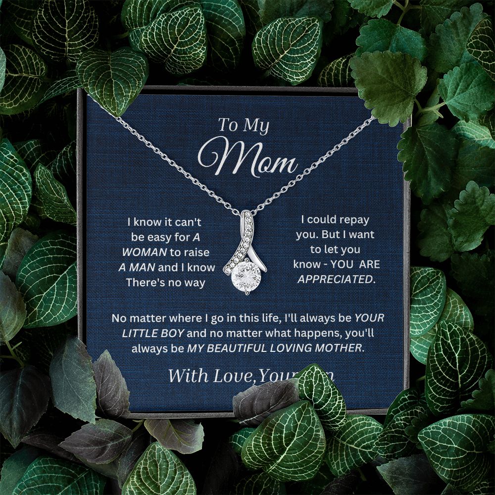 To My Mom Alluring Beauty Necklace