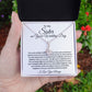 To My Sister On Your Wedding Day Alluring Beauty Necklace