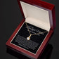 To My Mother on my Wedding Day Alluring Beauty Necklace.