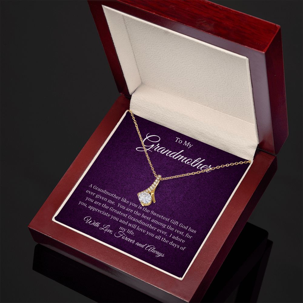 To My Grandmother Alluring Beauty Necklace