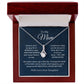 To My Mom Alluring Beauty Necklace From your Daughter