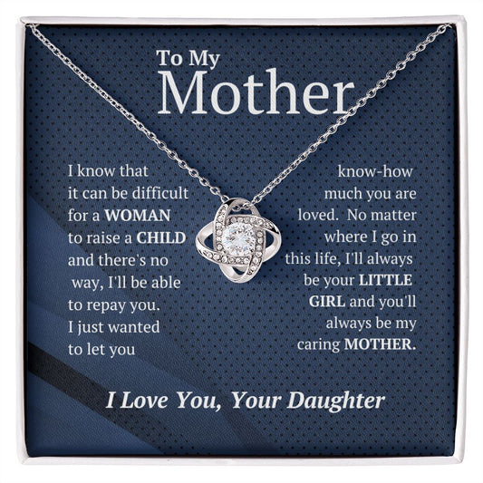50% off HURRY!  [Almost Sold Out] Mother - Love Knot Necklace From – Daughter