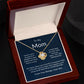 To My Mom Love Knot Necklace