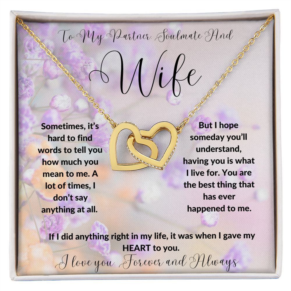 To My Partner, Soulmate and Wife