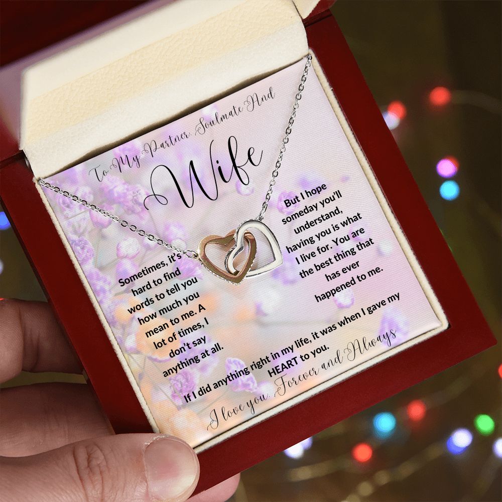 To My Partner, Soulmate and Wife