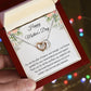 Mom- Interlocking Hearts Necklace