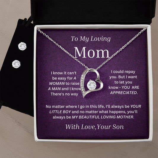 My Loving Mom Forever Love Necklace