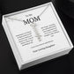 To My Mom Vertical Name Necklace