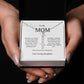 To My Mom Vertical Name Necklace