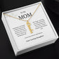 To My Mom Vertical Name Necklace