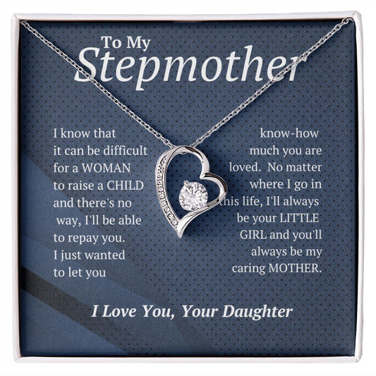 50% Off! HURRY!  (Almost Sold Out) Stepmother Forever Love Necklace From-Daughter