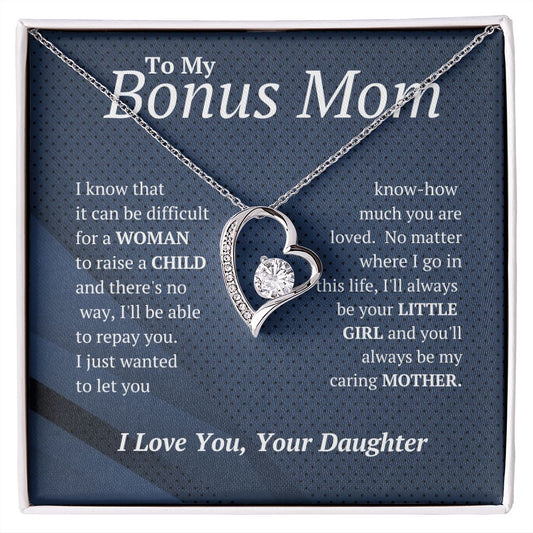 50% Off! HURRY!  (Almost Sold Out) Bonus Mom Forever Love Necklace From-Daughter