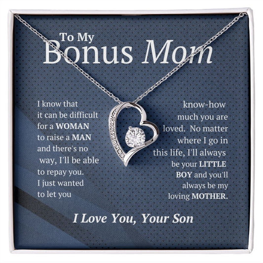 50% Off! HURRY!  (Almost Sold Out) Bonus Mom Forever Love Necklace From-Son