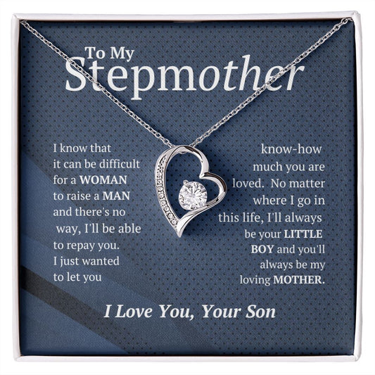 50% Off! HURRY!  (Almost Sold Out) Stepmother Forever Love Necklace From-Son