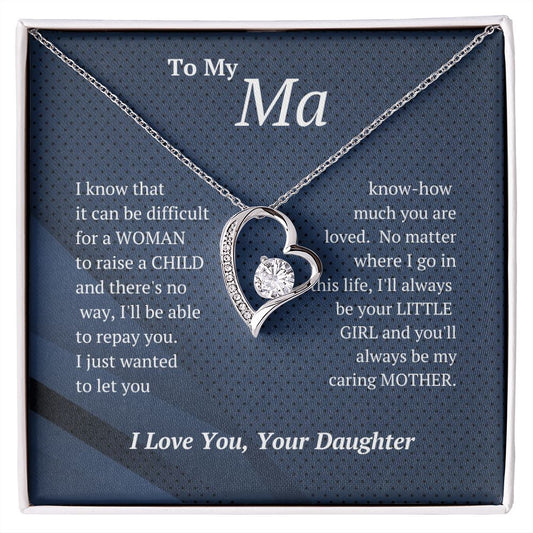 50% Off! HURRY!  (Almost Sold Out) Ma Forever Love Necklace From-Daughter