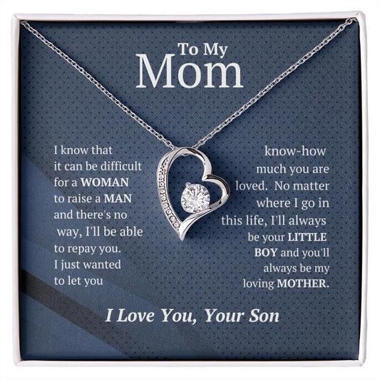50% Off! HURRY!  (Almost Sold Out) Mom Forever Love Necklace From-Son