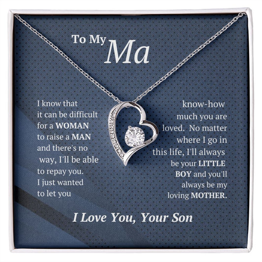 50% Off! HURRY!  (Almost Sold Out) Ma Forever Love Necklace From-Son