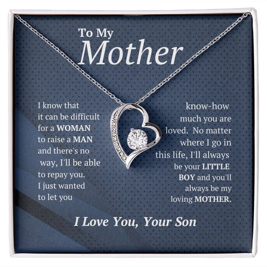 50% Off! HURRY!  (Almost Sold Out) Mother Forever Love Necklace From-Son