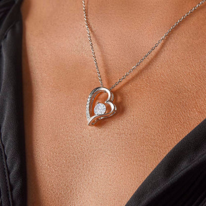To Our Daughter Forever Love Necklace