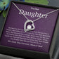To Our Daughter Forever Love Necklace