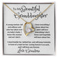My Beautiful Granddaughter Forever Love Necklace