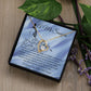 To My Mother-in-law Forever Love Knot Necklace (Spanish)